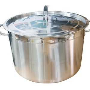 Nồi inox thấp đáy 5 lớp 51L (50*30)cm - ná»“i inox tháº¥p Zircon