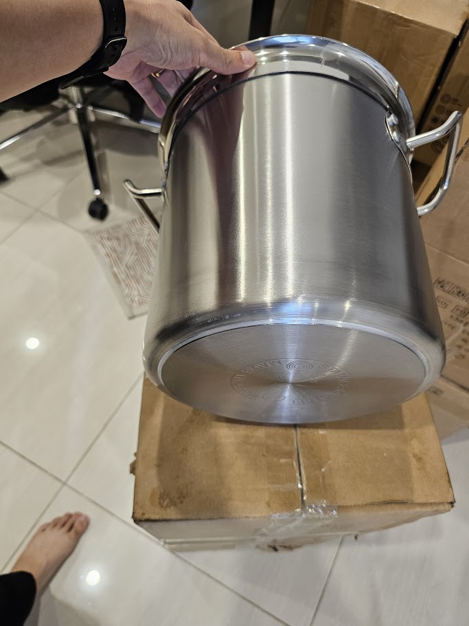 thân nồi inox 304 đáy 5 lớp